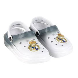 Real Madrid Coat of Arms White gyerek papucs, clog 32/33