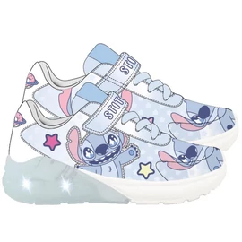 Disney Lilo és Stitch, A csillagkutya Happy Alien LED villogó, világító utcai cipő 27
