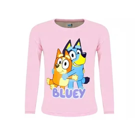 Bluey Hug Pink gyerek hosszú póló, felső 2 év / 92 cm
