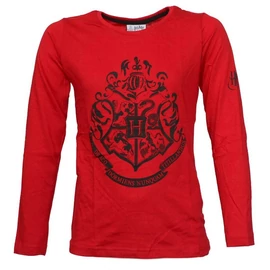 Harry Potter Crest Red gyerek hosszú ujjú póló 8 év / 128 cm