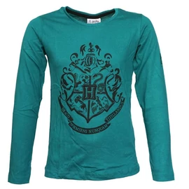 Harry Potter Crest Green gyerek hosszú ujjú póló 8 év / 128 cm