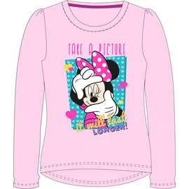 Disney Minnie Take a Picture gyerek hosszú póló, felső 4 év / 104 cm