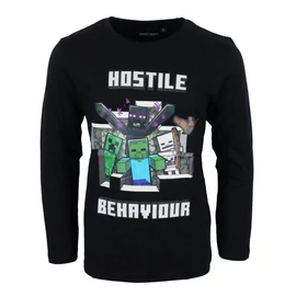 Minecraft Hostile gyerek hosszú ujjú póló, felső 8 év / 128 cm