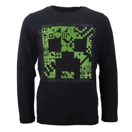 Minecraft Dark gyerek hosszú ujjú póló, felső 9 év / 134 cm