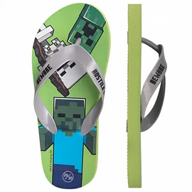 Minecraft Beware gyerek papucs, Flip-Flop 35/36