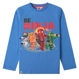 Lego Ninjago Be Ninja Blue gyerek hosszú ujjú póló, felső 8 év / 128 cm