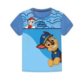 Mancs Őrjárat Smile Blue gyerek rövid póló, felső 5 év / 110 cm
