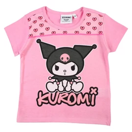 Hello Kitty Kuromi Pink gyerek rövid póló, felső 4 év / 104 cm