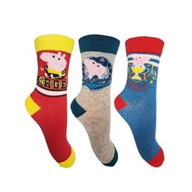 Peppa malac George Yellow gyerek zokni 23/26
