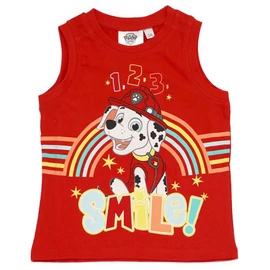 Mancs Őrjárat Smile Red gyerek rövid póló, felső 3 év / 98 cm
