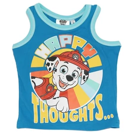 Mancs Őrjárat Happy Thoughts Blue gyerek rövid póló, felső 5 év / 110 cm