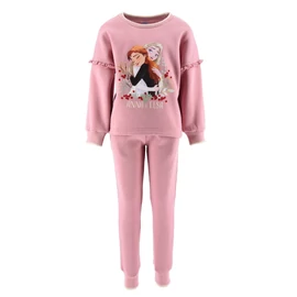 Disney Jégvarázs Fondness Pink gyerek flitteres melegítő, jogging szett 6 év / 116 cm