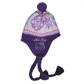 Hello Kitty Frosty Purple gyerek sapka 54 cm