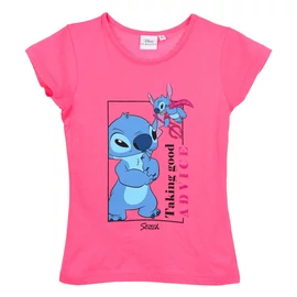 Disney Lilo és Stitch, A csillagkutya Advice gyerek rövid póló, felső 8 év / 128 cm