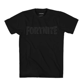 Fortnite Black gyerek rövid póló, felső 10 év / 140 cm