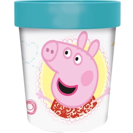 Peppa malac Core csúszásmentes micro műanyag pohár 260 ml