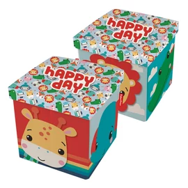 Fisher Price Happy Day játéktároló 30×30×30 cm