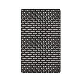 One Piece Black gumis lepedő 90x200 cm