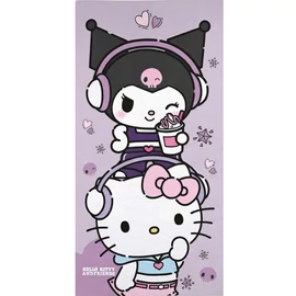 Hello Kitty Best Friend fürdőlepedő, strand törölköző 70x140cm (Fast Dry)