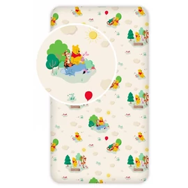 Disney Micimackó Play gumis lepedő 90x200 cm