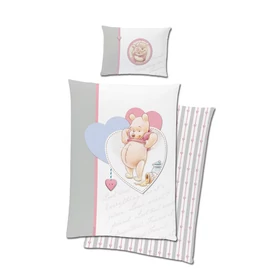 Disney Micimackó Vintage gyerek, ovis ágyneműhuzat 100×135 cm, 40×60 cm