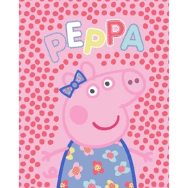 Peppa malac Dots flanel polár takaró 130x160cm