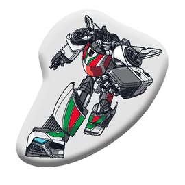 Transformers Autobot formapárna, díszpárna 41x34 cm Velúr