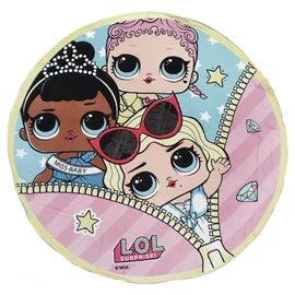 LOL Surprise Diamond forma fürdőlepedő, strand törölköző 130 cm (Fast Dry)