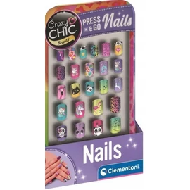 Crazy Chic Animals műköröm készlet Clementoni