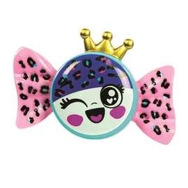 Crazy Chic Pink Pattern cukorka formájú szájfény Clementoni