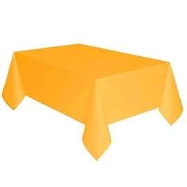 Sárga Sunshine Yellow papír asztalterítő 137x274 cm