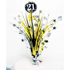 Happy Birthday Gold 21 asztaldísz 45,7 cm