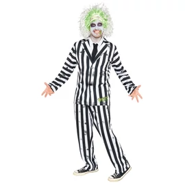 Beetlejuice Striped felnőtt jelmez M/L