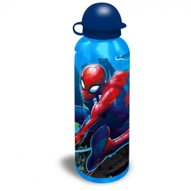 Pókember Web-Slinger Blue alumínium kulacs ívókupakkal 500 ml