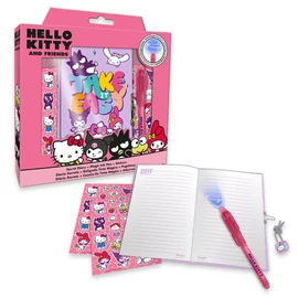 Hello Kitty Friends napló + mágikus toll szett