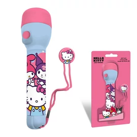 Hello Kitty Friends elemlámpa, zseblámpa 21 cm