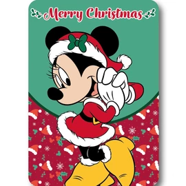 Disney Minnie Merry Moments Karácsonyi polár takaró 100x140cm