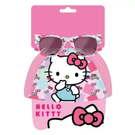 Hello Kitty Lovely Day napszemüveg és baseball sapka szett