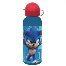 Sonic a sündisznó Speed alumínium kulacs ivókupakkal 520 ml