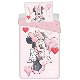 Disney Minnie Heart Balloons ágyneműhuzat 140×200cm, 70×90 cm