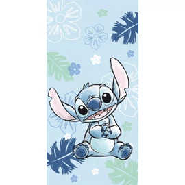 Disney Lilo és Stitch, A csillagkutya Ohana Blue fürdőlepedő, strand törölköző 70x140cm