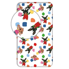 Bing Playing Together gumis lepedő 90x200 cm