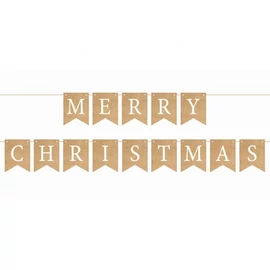 Merry Christmas Brown felirat 250 cm