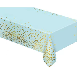 Kék B&amp;C Gold Dots fólia asztalterítő 137x183 cm
