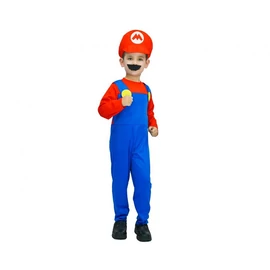 Vízvezeték szerelő Red jelmez 110/120 cm