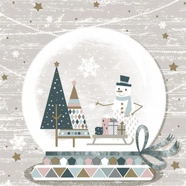 Karácsonyi Glassball szalvéta 20 db-os 33x33 cm