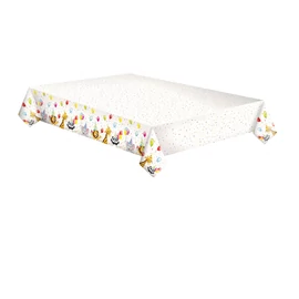 Happy Birthday Star papír asztalterítő 120x180 cm