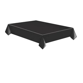 Fekete White Dots papír asztalterítő 120x180 cm