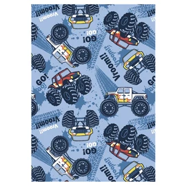 Jármű Monster Truck A/4 gumis mappa