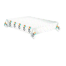 Állatos Funny Panda papír asztalterítő 120x180 cm